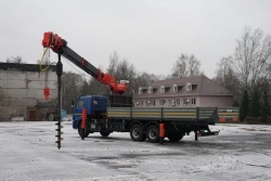 Hydraulic Mobile Crane Truck MKMA on KAMAZ 65117 64K36N-U7