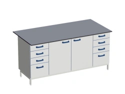 Laboratory Folding Table with Drawers STPY, STPY-F