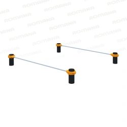 Romana 501-01.63.01 Workout Equipment for Outdoor Fitness