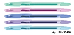 Blue Ballpoint Pen STAMM "555" 0.7mm Pastel Mix