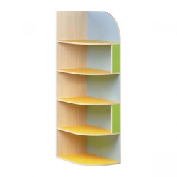 Corner Toy Shelf for Kids
