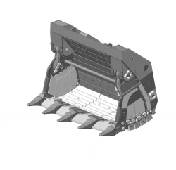 PC-3000.FS-11-T1-JHX1-G1S1 Bucket with Bottom Discharge