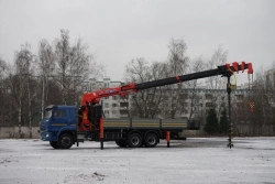 Multi-functional Hydraulic Crane Truck KMA on Kamaz 65117 64K32N-UL