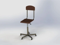 Anti-Static Laboratory Chair - Custom Metal Design