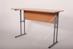 Two-Person Student Desk with Square Tubing