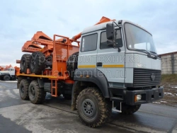 Heavy-Duty Logging and Pipe Transport Truck KAMAZ 43118-50, A5 Model