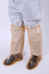 Protective Plastic Shoes for Radioactive Contamination Protection: Stockings