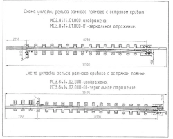 Rigid Rail with Spike Type R65 (MSZ.8414.01.000/-01; MSZ.8414.02.000/-01)