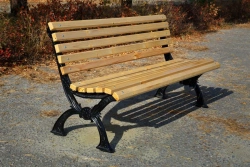 SK-4-1 "USADBA" Bench – Durable Cast Iron Design