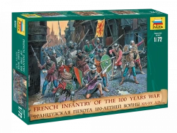 French Infantry 100-Year War Model Kit