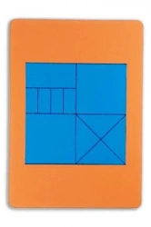 Mongolian Puzzle Game A5 - Educational Geometric Shapes