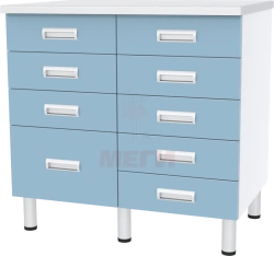 Laboratory Table SL-03-MSK (SL-03-215) with Drawers