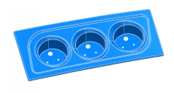 Right Rear Lighting Trim for Vehicle 32053-210-01-5601230