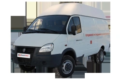 Specialized Passenger Vehicle N1GSB, Model N1GBML on GAZ 27057 Base with Gasoline Engine