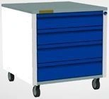 Mobile Cabinet with Drawers, Steel Construction