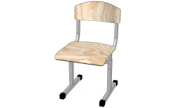 Adjustable Children's Chair with Metal Frame - Model SDR-2