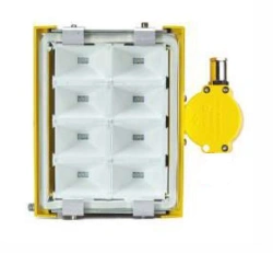 General Purpose Stationary Light SSP01-8x3-220-UHL1-OP with KSV-1 Junction Box