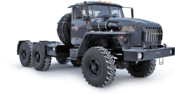 Ural 55571-72 Chassis with "4320" Cabin