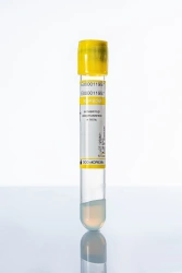 Vacuum Blood Collection Tubes with Clot Activator and Gel, Glass, 16x100 mm, Vacuum Volume