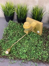 Wall-mounted stationary lamp with shade, Model PL.B-1010L-1A/1, Series TECHNOC