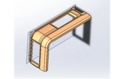 Front Left Rear Arch Cladding 5299-40-5102015
