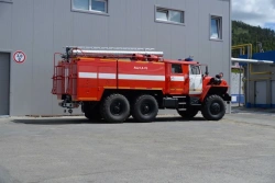 Fire Tanker Vehicle AC-5, Type 5881, Modification 58819, Ural-5557 Chassis