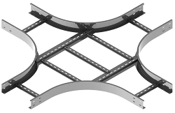 Radius Cable Distribution X-Branch LTU 000x00 X, Size 150x50mm to 1000x200mm