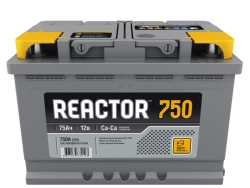 Lead-Acid Starter Battery 6ST-75VL REACTOR Euro