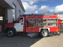 Fire Truck Tanker AC 3.0-40 (C41R13), Type 4344F3 on GAZ C4 Chassis