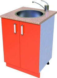 Kitchen Table-Cabinet with Sink 600 mm Model KS-23