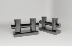 Welded Double Bollard Type 1, Execution B, GOST 11265-73