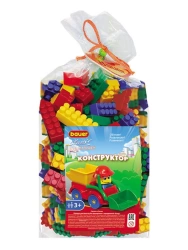 Children's Developmental Building Toy Bauer Classic Series "Kroha" Set with 156 Pieces (in Bag), Item 161