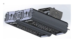 LED Industrial Design "MTM IoT" Cube Series 120 Light Fixture