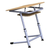 Adjustable Single Student Desk for Schools, Model PL-OU5-7