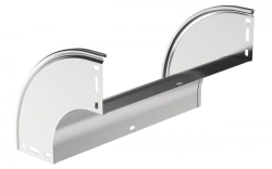 Vertical Smooth Turn 90° Type B20 100x500mm CPV41-0-90-100-500 ESCA