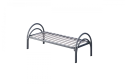 Half-Round Metal Bed with Curved Headboard K651.1.O