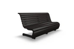 2m Metal Frame Sofa with Polymer Sand Composite