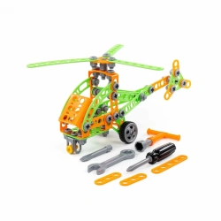 Helicopter Building Set for Creative Inventions with 130 Parts" Model 55026