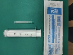 Sterile Disposable Luer Lock Injection Syringe 20B