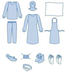 Disposable Medical Clothing Set for HIV-Infected Individuals ZMT 9398.007.11 K