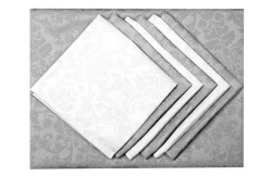 Table Linens: Mixed Fabric Napkin