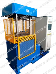Hydraulic Press for Thermoforming Plastic Parts, Model ПК1263VFD, 63 tons