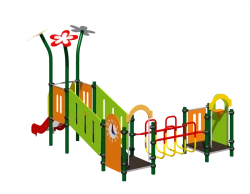 Thematic Children's Play Complex for Outdoor Fun - Romana 104.09.01