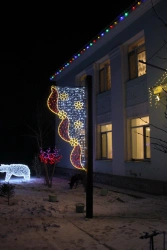 Decorative LED Console "Lambrequin" - Outdoor Light Fixture, 220V/24V/12V