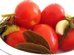 Pickled Tomatoes with Acetic Acid