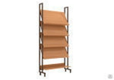 Single-Sided Library Bookshelf – Art. 5021, 5023, 5025, 5051