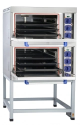 Double-section Baking Oven SHJE-2-E for Fish, Meat, and Vegetables