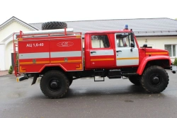 Fire Tanker Truck AC 1.6-40 (33088), Type 4344E3 on GAZ 33088 Chassis