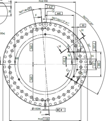 Main Bearing Press Ring for Wind Turbine - M03-C5-20-030287