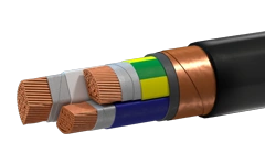 Fire-Resistant Power Cable PVPgng(A)-FRHF with Copper Conductors